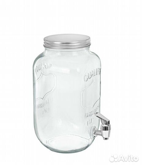 Банка с краном