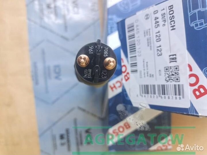 Форсунка bosch 0445120123 ISBe, ISDe камаз/паз