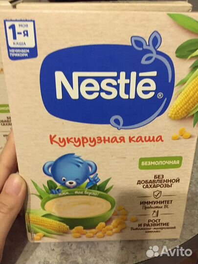 Детские каши безмолочные