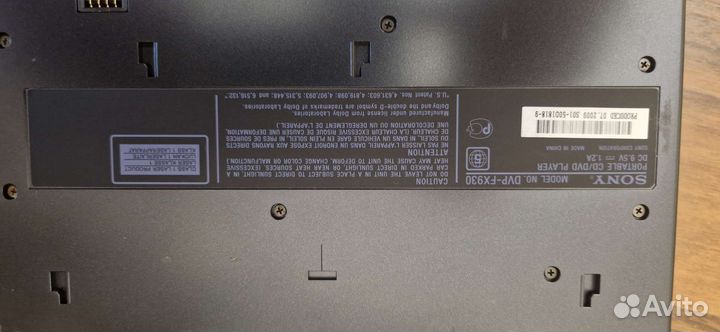 Портативный видеопроигрыватель Sony