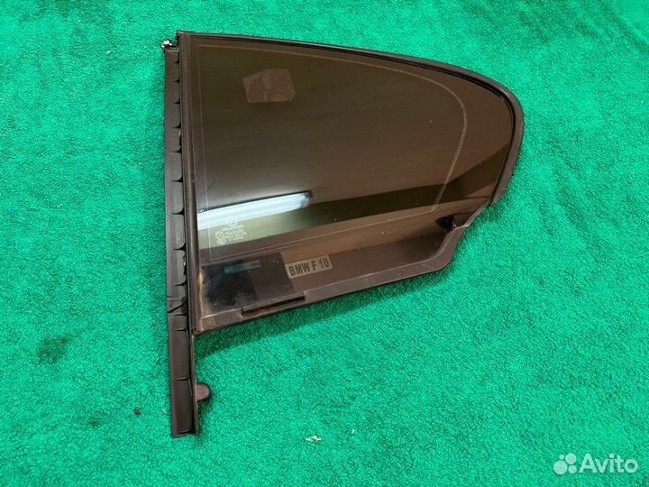 Стекло двери задней левой (форточка) Bmw 5 F10 13Г