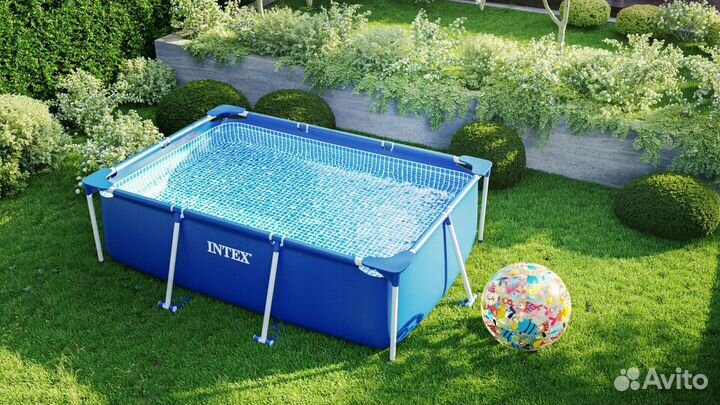Каркасный бассейн 305:76 см с насосом