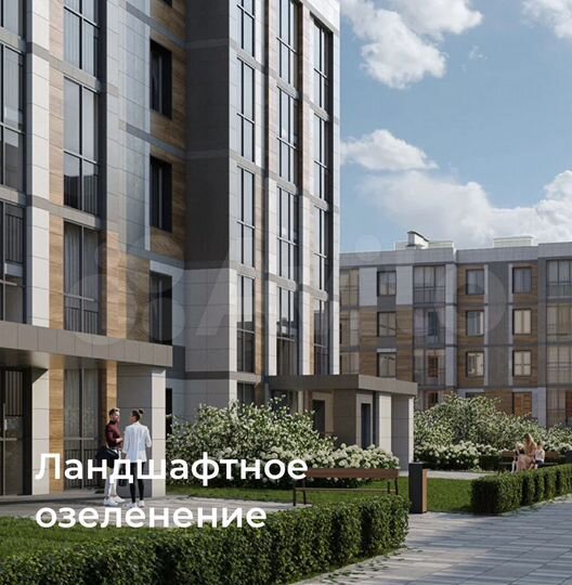 1-к. квартира, 35,1 м², 2/5 эт.