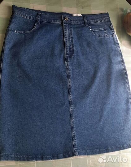Юбки джинсовые