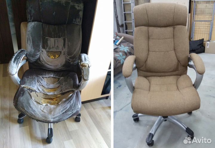 Перетяжка мебели