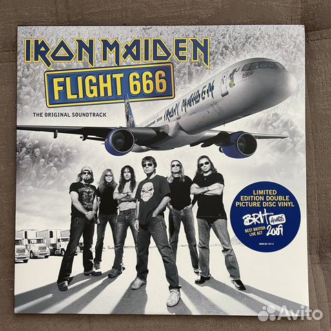 Iron Maiden 2lp - Flight 666 Picture disc EU 2009