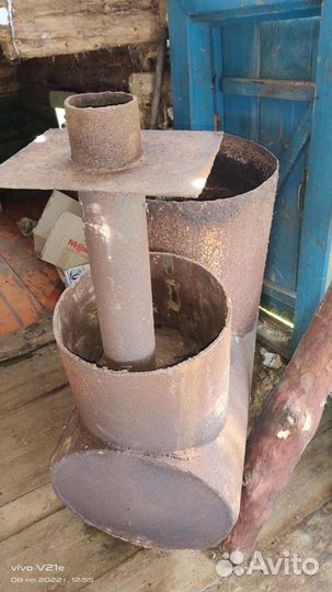 Печь буржуйка бу