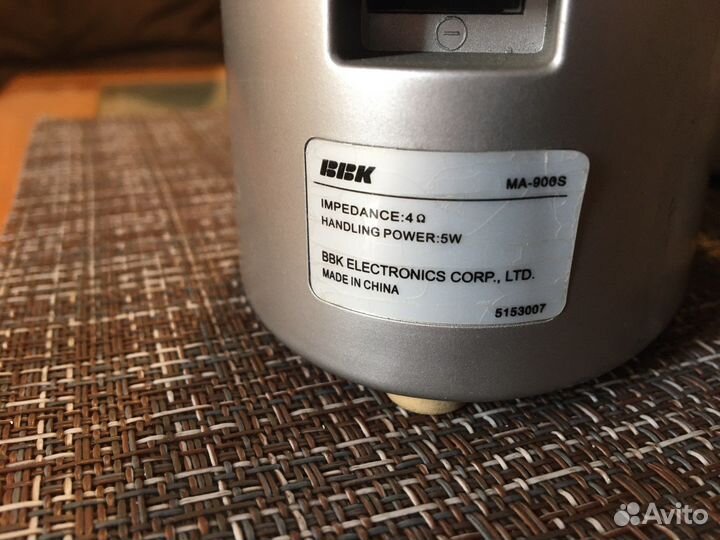 Акустика BBK цена за 2 штуки
