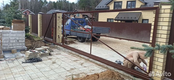 Каркас откатных ворот с доставкой