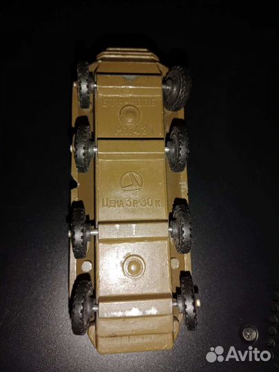 Игрушка бтр СССР