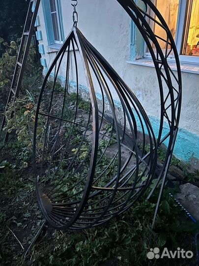 Садовые качели кокон