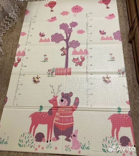 Детский коврик для ползания 180 200