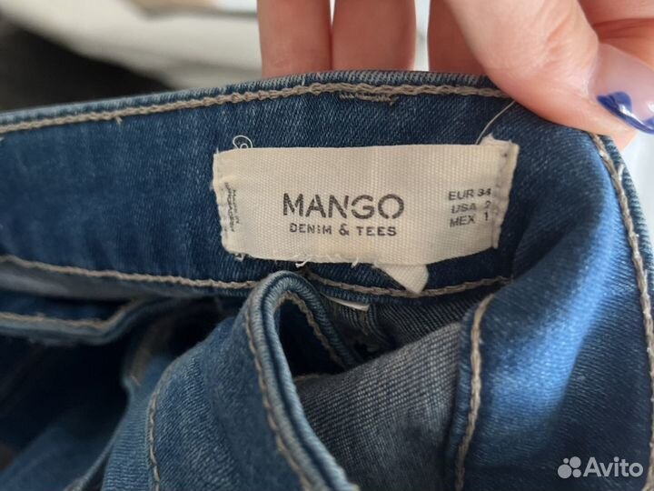 Джинсы Mango синие