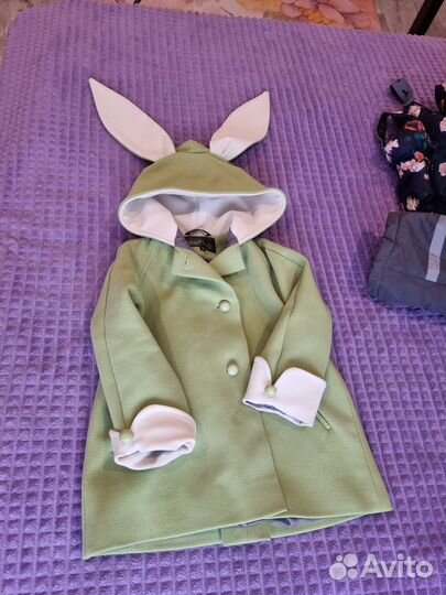 Пальто для девочки 116