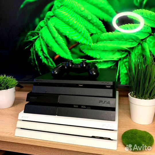 Sony playstation 4 разные модели+подписка