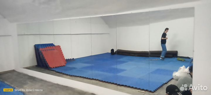 Зеркала для спорт залов