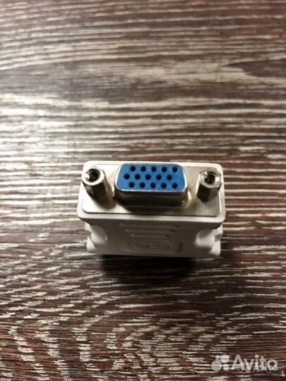 Переходник DVI-I - VGA (новый в упаковке)