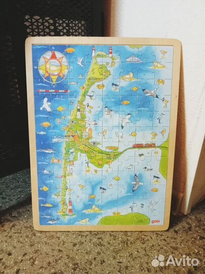 Карта пазл крутой