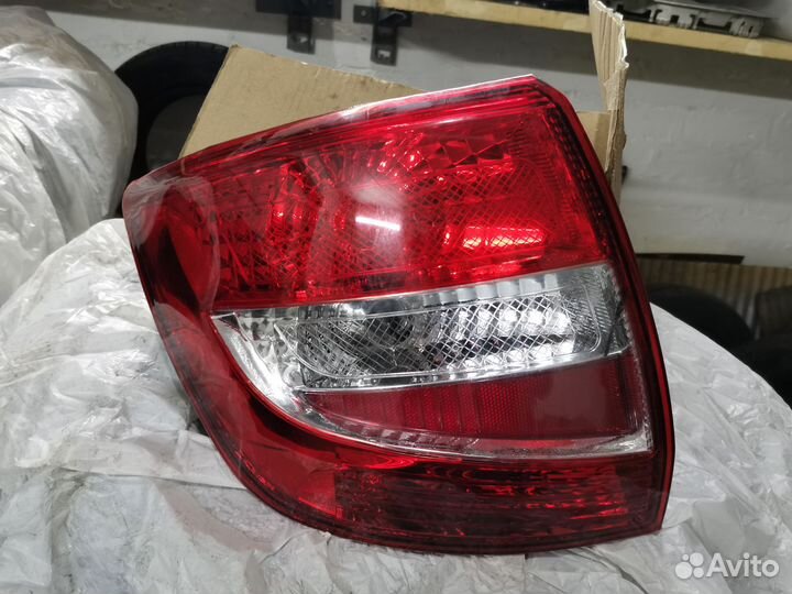 Задний фонарь левый лада гранта
