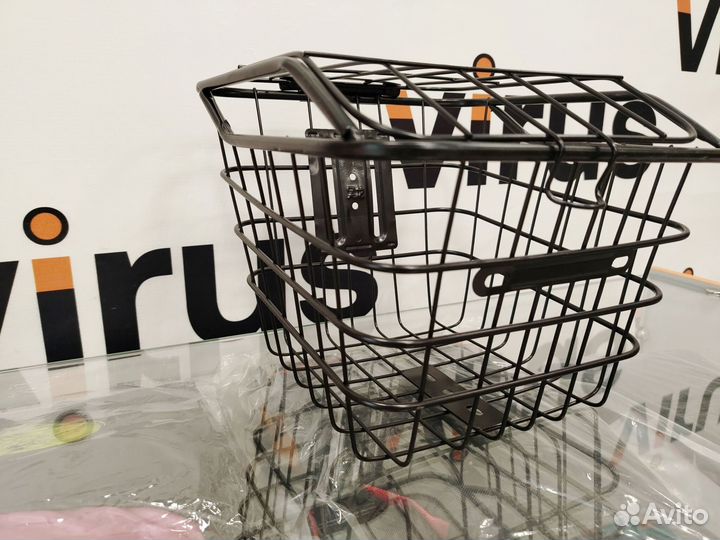 Корзина передняя металл на электровелосипед