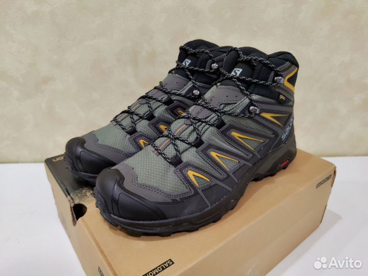 Треккинговые ботинки Salomon XUltra 3 Mid GTX,28.5