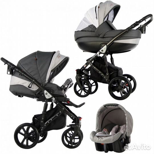 Детская коляска 3 в 1 Sevillababy Sofia wsfa-03