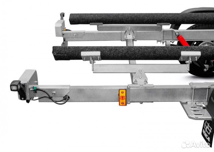 Прицеп лодочный с торм. 2-оси мзса L 6522-2.16