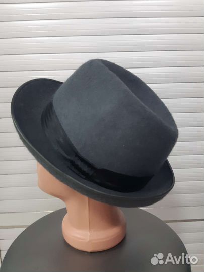 Шляпа фетровая шерстяная мужская