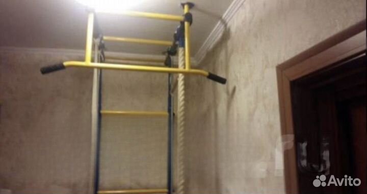 Шведская стенка с турником