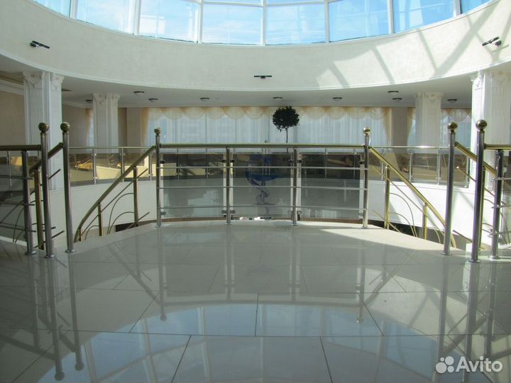 Стеклянные перила