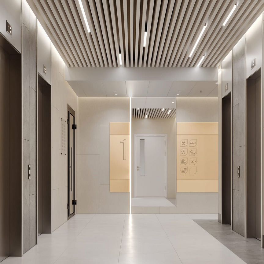 2-к. квартира, 53,5 м², 7/23 эт.