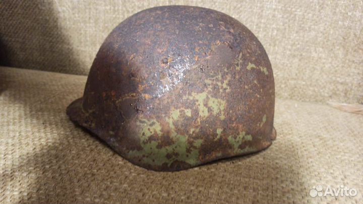 Каска ркка обр 1939 антуражная трехклепка клеймо