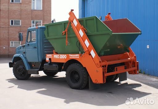 Вывоз мусора Газель, Частник. Контейнера