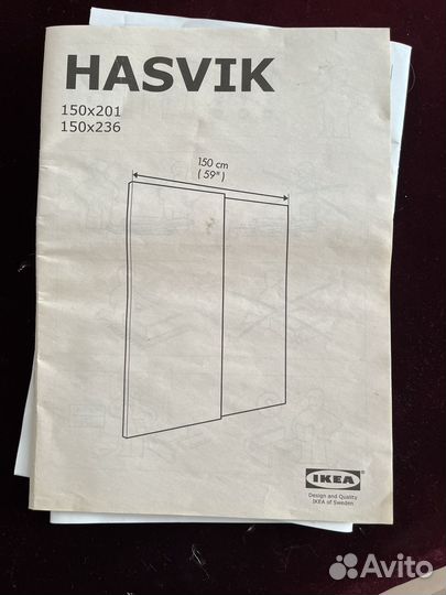 Шкаф купе Хасвик IKEA