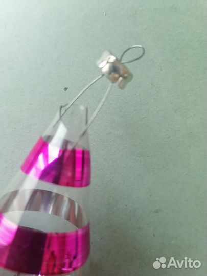 Елочные игрушки СССР. Глинка.Стеклярус