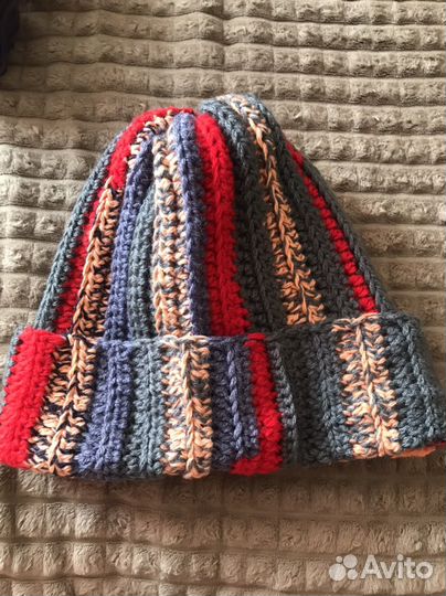 Шапка вязаная ручная работа, новая