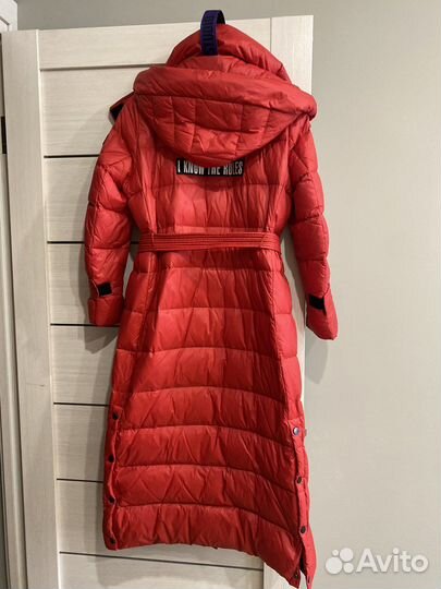 Пуховик женский длинный 44 46