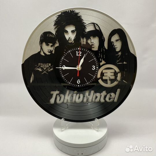 Группа Tokio Hotel, серебро №1 часы из винила