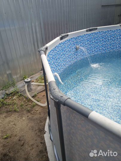 Каркасный бассейн 366 на 122 бу