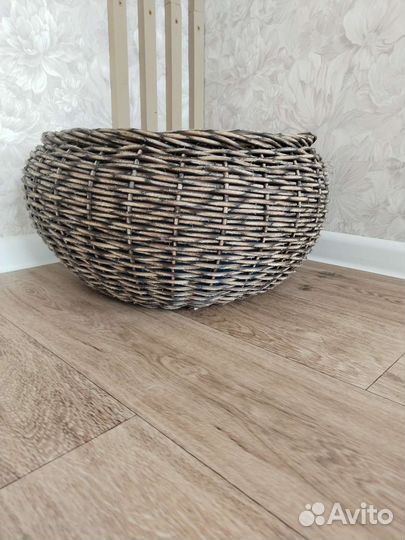 Корзина плетеная Кашпо из ротанга