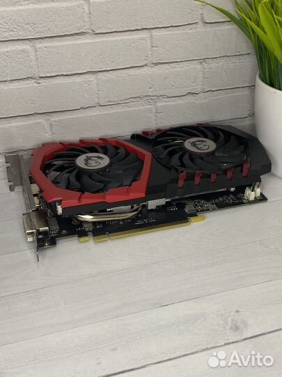 Топовая Gtx 1050ti 4gb MSI