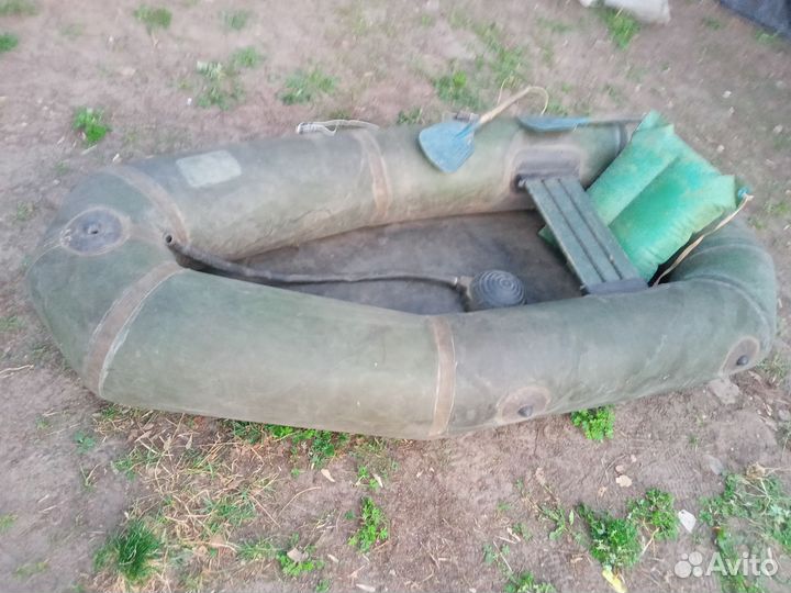 Одноместная надувная лодка СССР