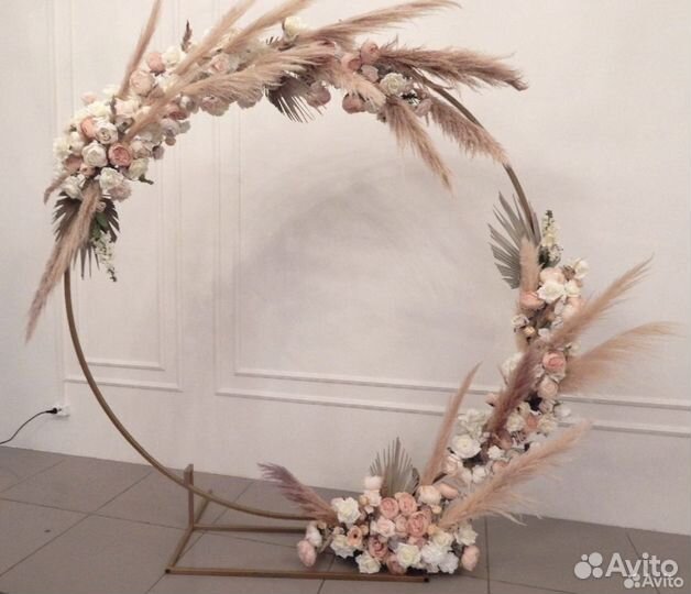 Каркас для фотозоны разборный круг