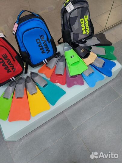 Ласты для плавания Mad Wave в ассортименте