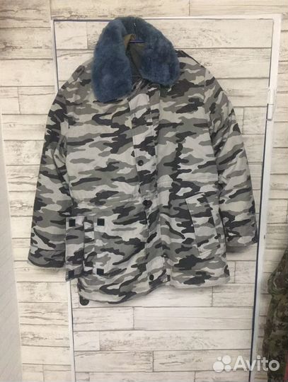 Куртка камуфлированная,двухсторонняя (стекляшка)
