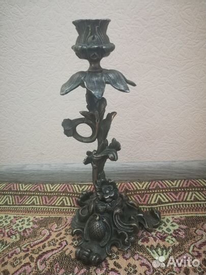 Подсвечник каслинское литье