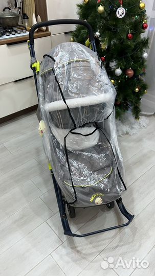 Санки коляска ника 7-3