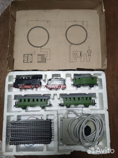 Полный комплект железной дороги piko ГДР 1:87