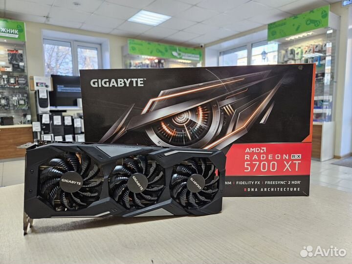 Видеокарта gigabyte AMD Radeon RX 5700XT 8Gb