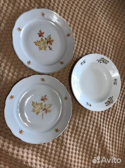 Тарелки зик Конаково Дулево 58-63 г